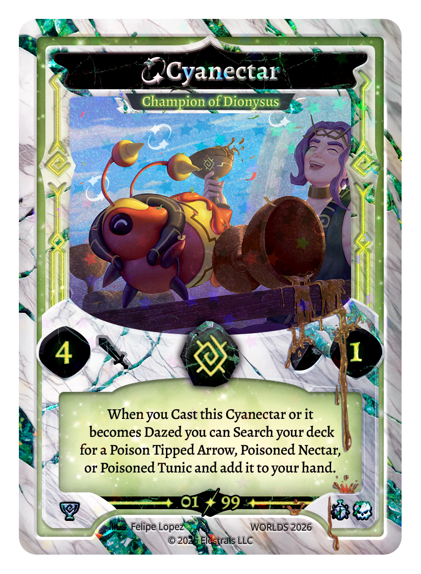 Cyanectar - Champion of Dionysus - WORLDS 2026